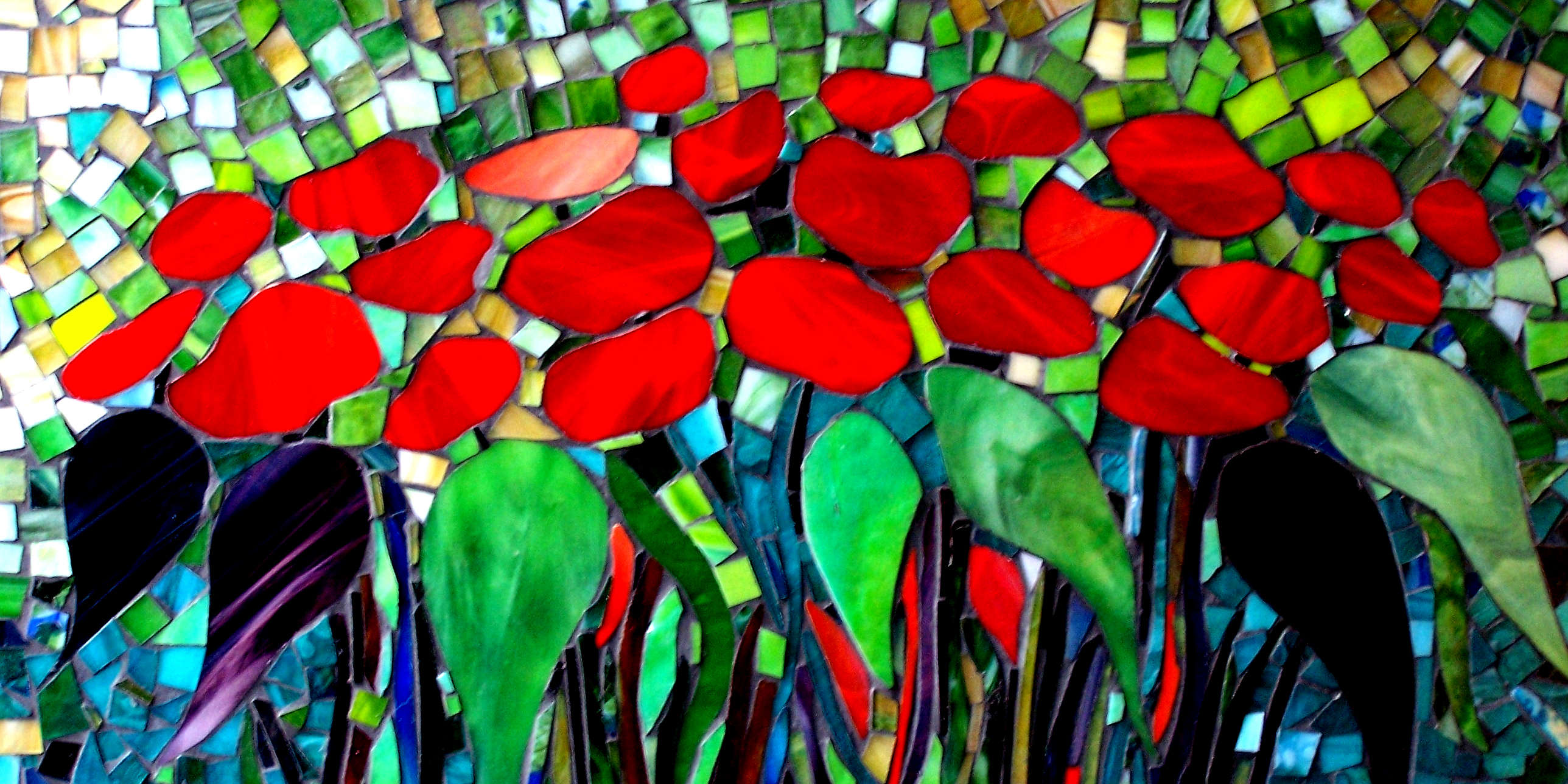 Poppies Mosaic