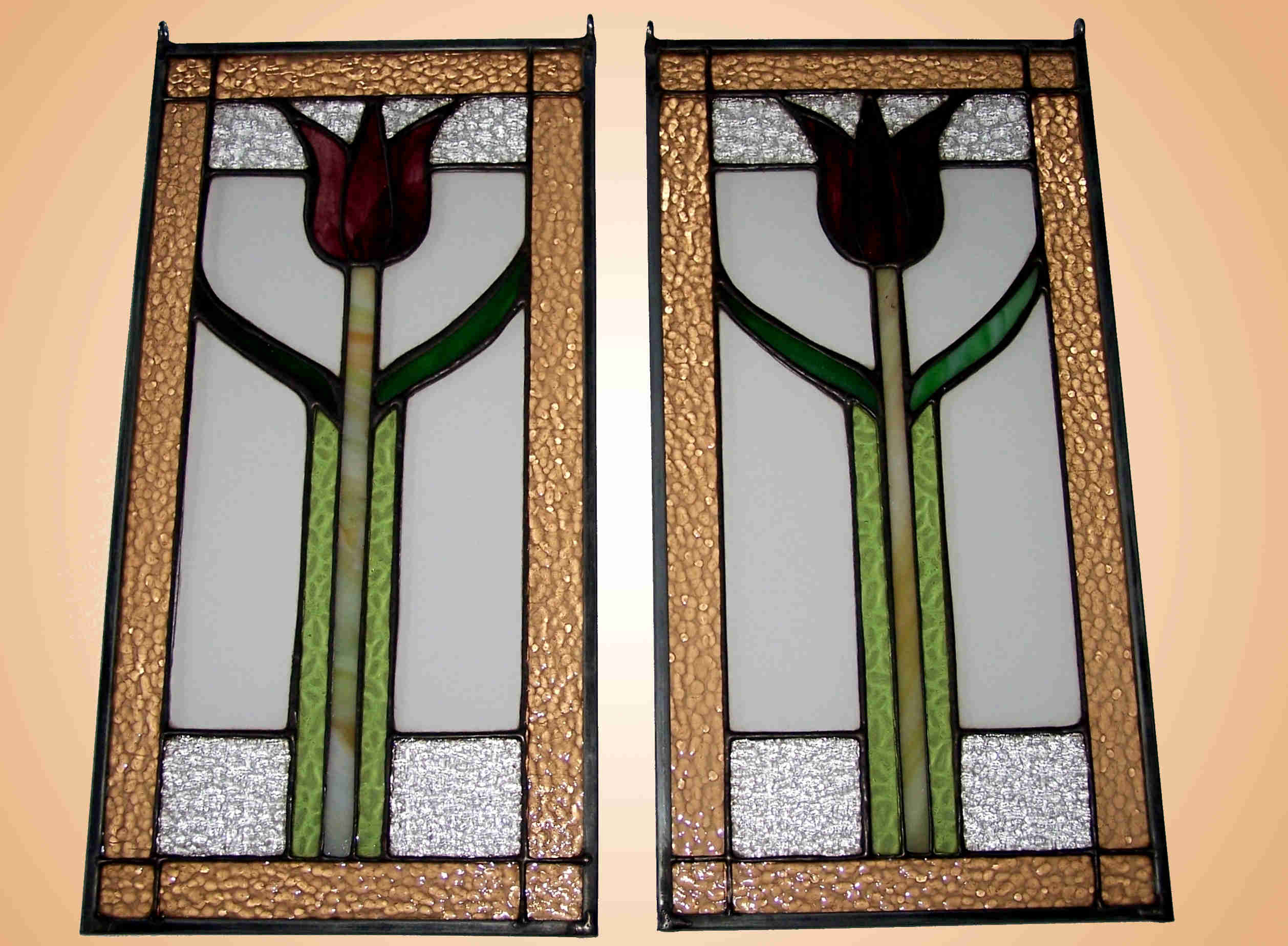 Tulips Stained Glass 10x20 (each)